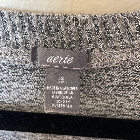 Aerie long-sleeved Pajama Romper Gray Size Small - Picture 4 of 11